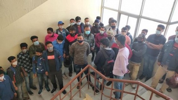 Unemployed Job Aspirants demand Recruitment : Pending Recruitment Process Erupts Tensions among Unemployed Youths Unemployed Job Aspirants demand Recruitment : Pending Recruitment Process Erupts Tensions among Unemployed Youths